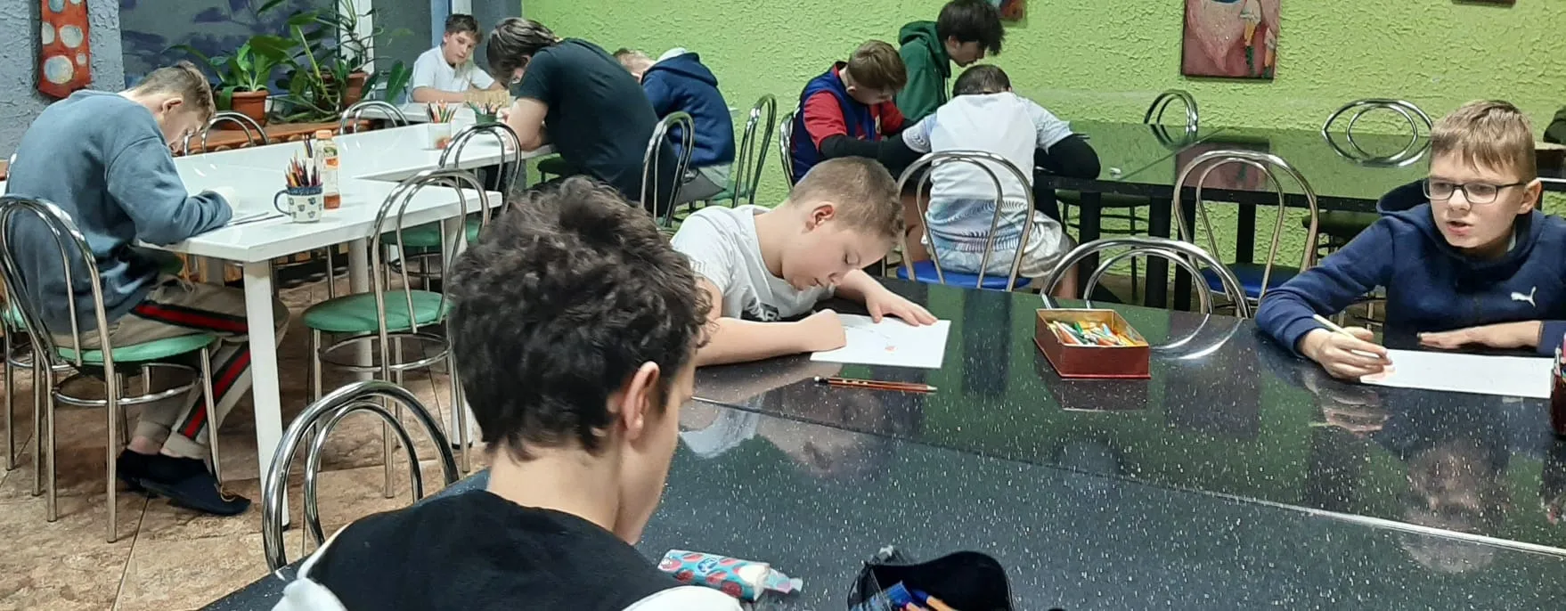 Konkurs plastyczny pt. "Fantastyczna maszyna ulepszajaca świat"