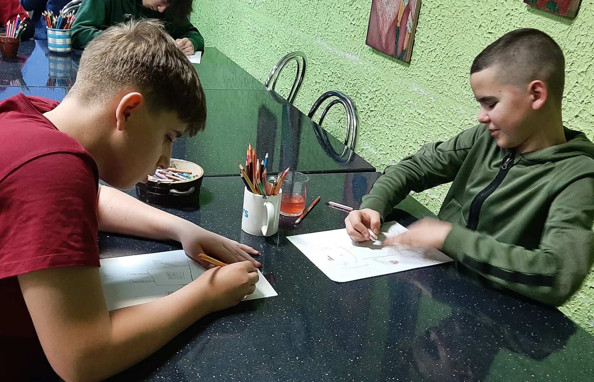 Konkurs plastyczny pt. "Fantastyczna maszyna ulepszajaca świat"