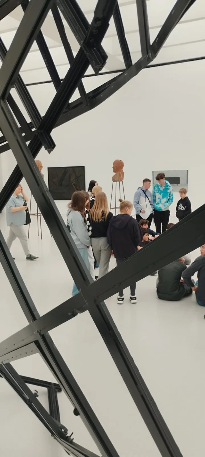 Wizyta w Muzeum Narodowym na lekcji muzealnej pt. "Co mówią obrazy"