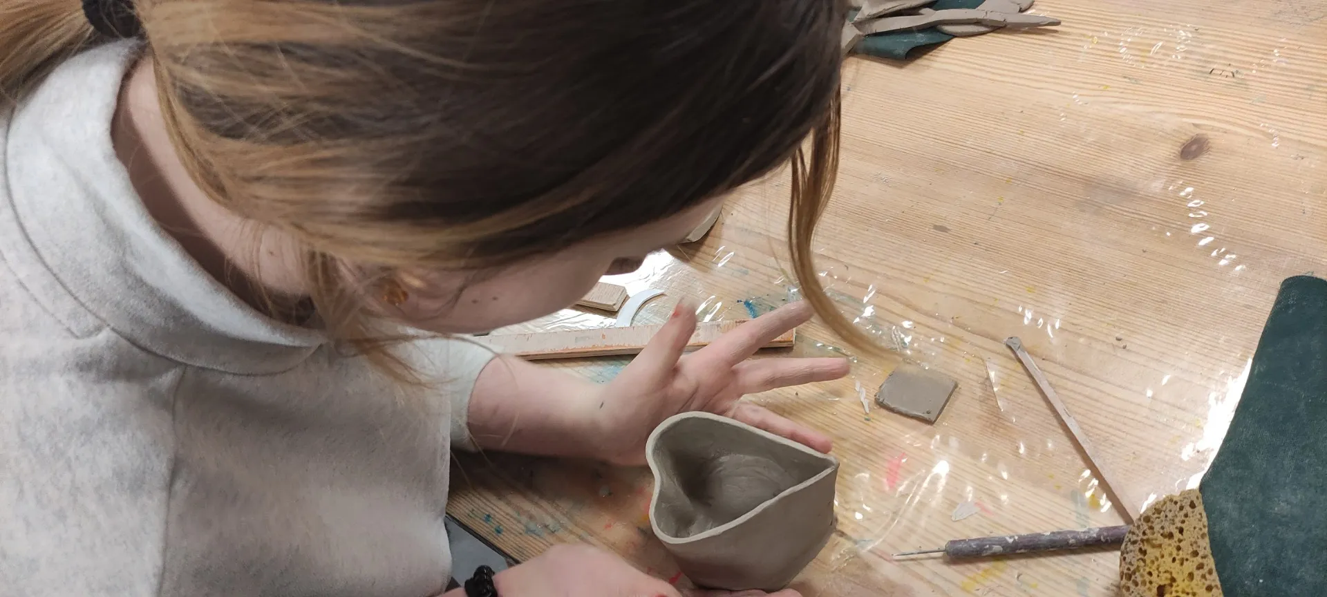 Tworzenie serc w ArtLab Centrum Wspierania Rodzin