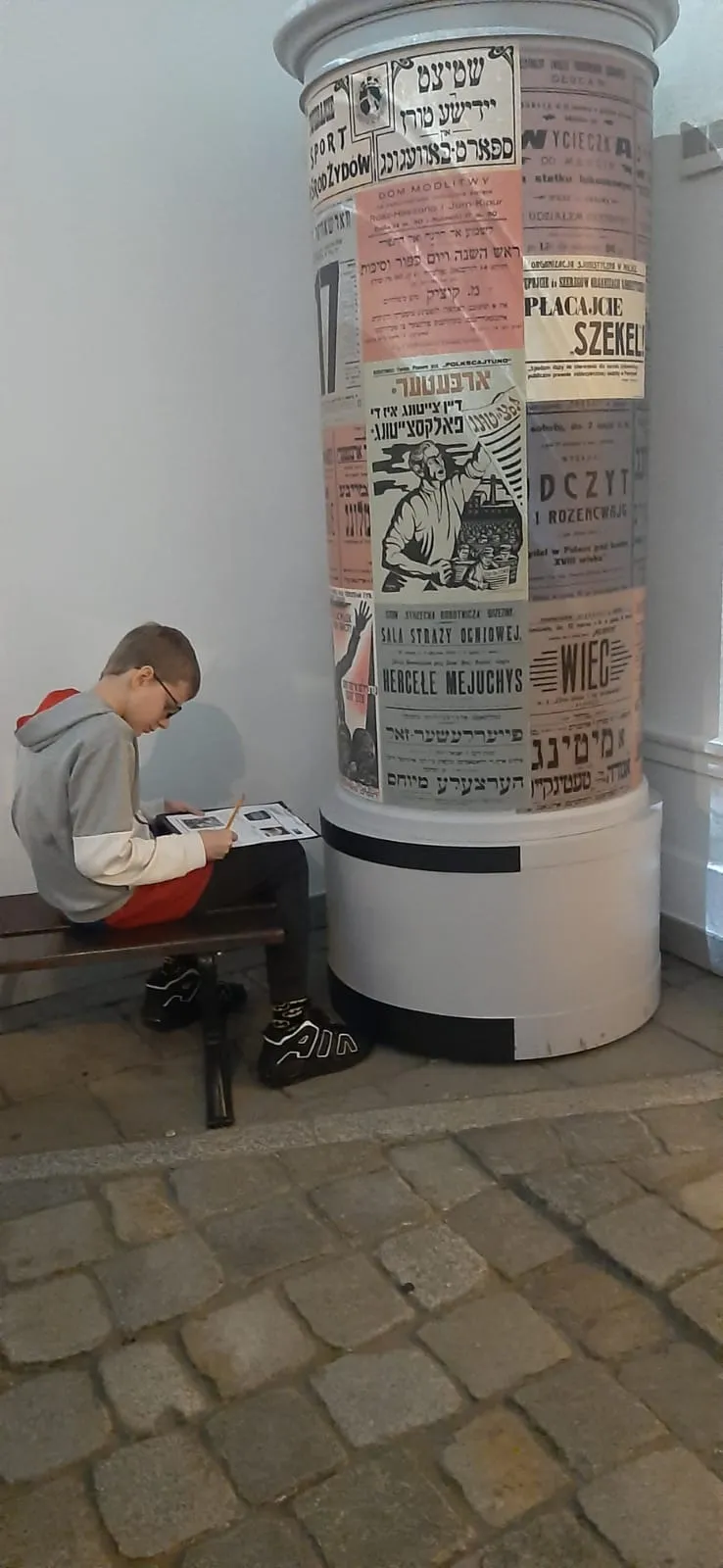 Zajęcia "Nie bądź obojętny" w Muzeum Historii Żydów Polskich Polin