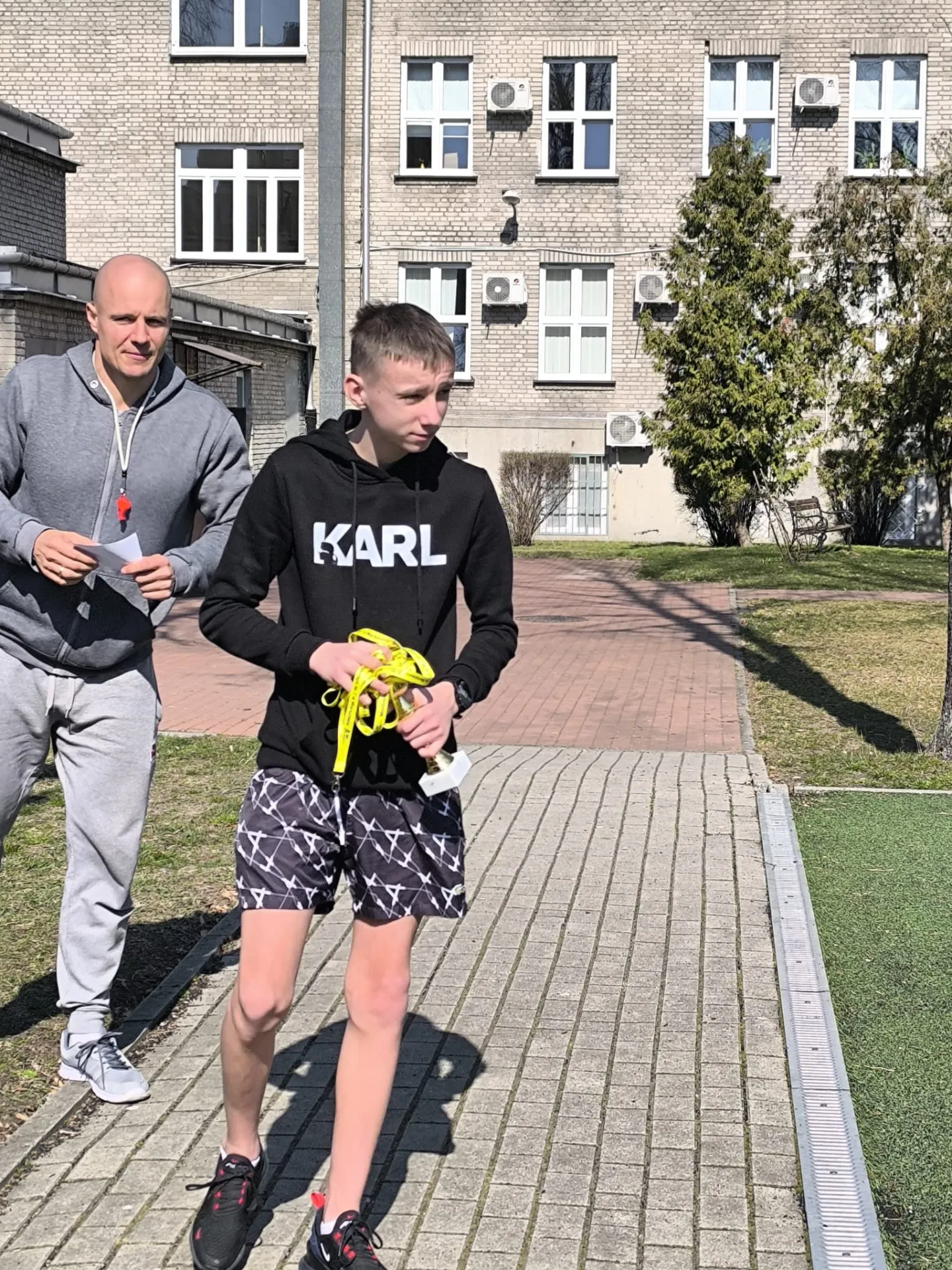 Sportowa wiosna na boisku