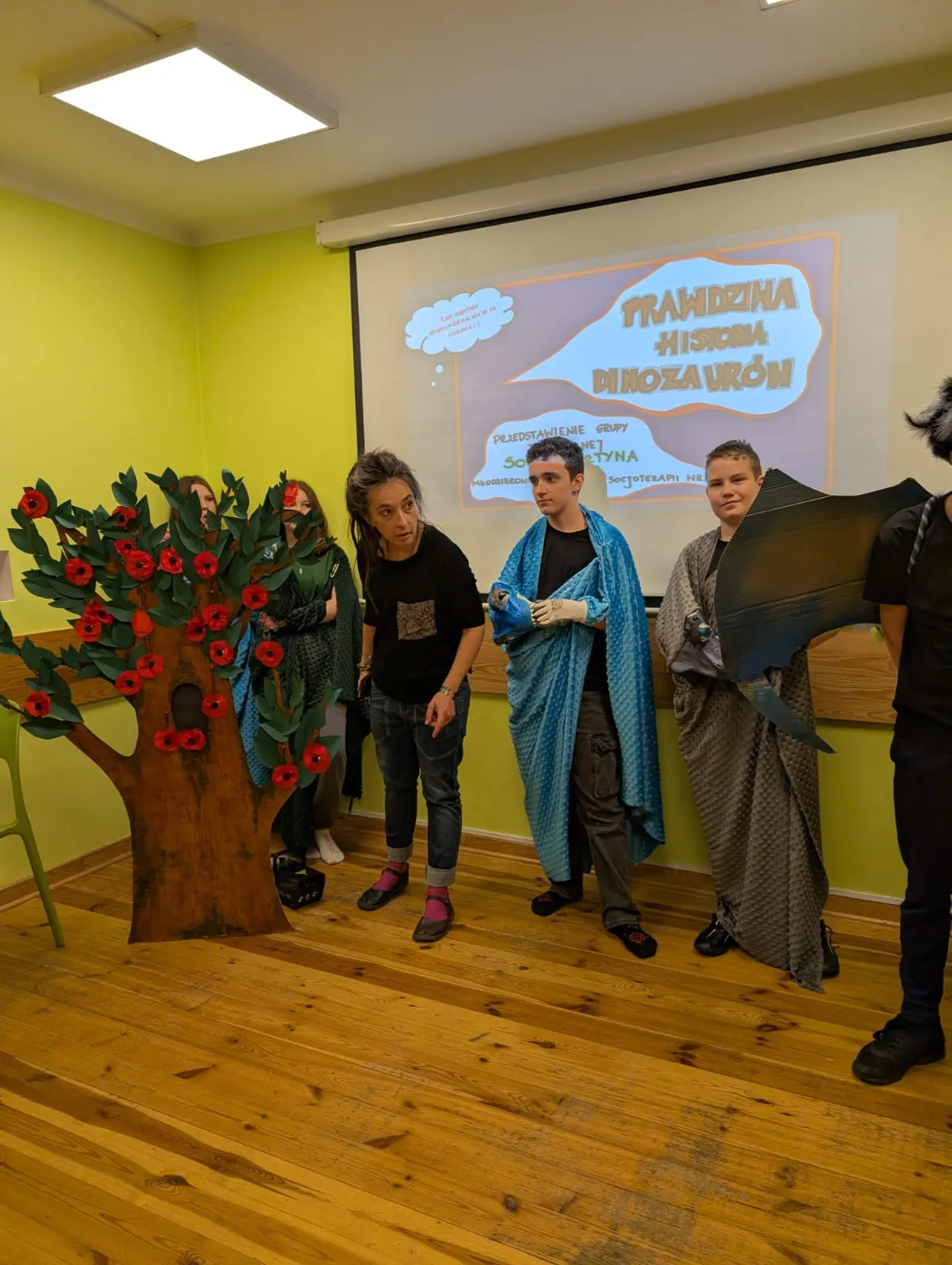 Socjokurtyna w ŚDS "Chata z pomysłami"