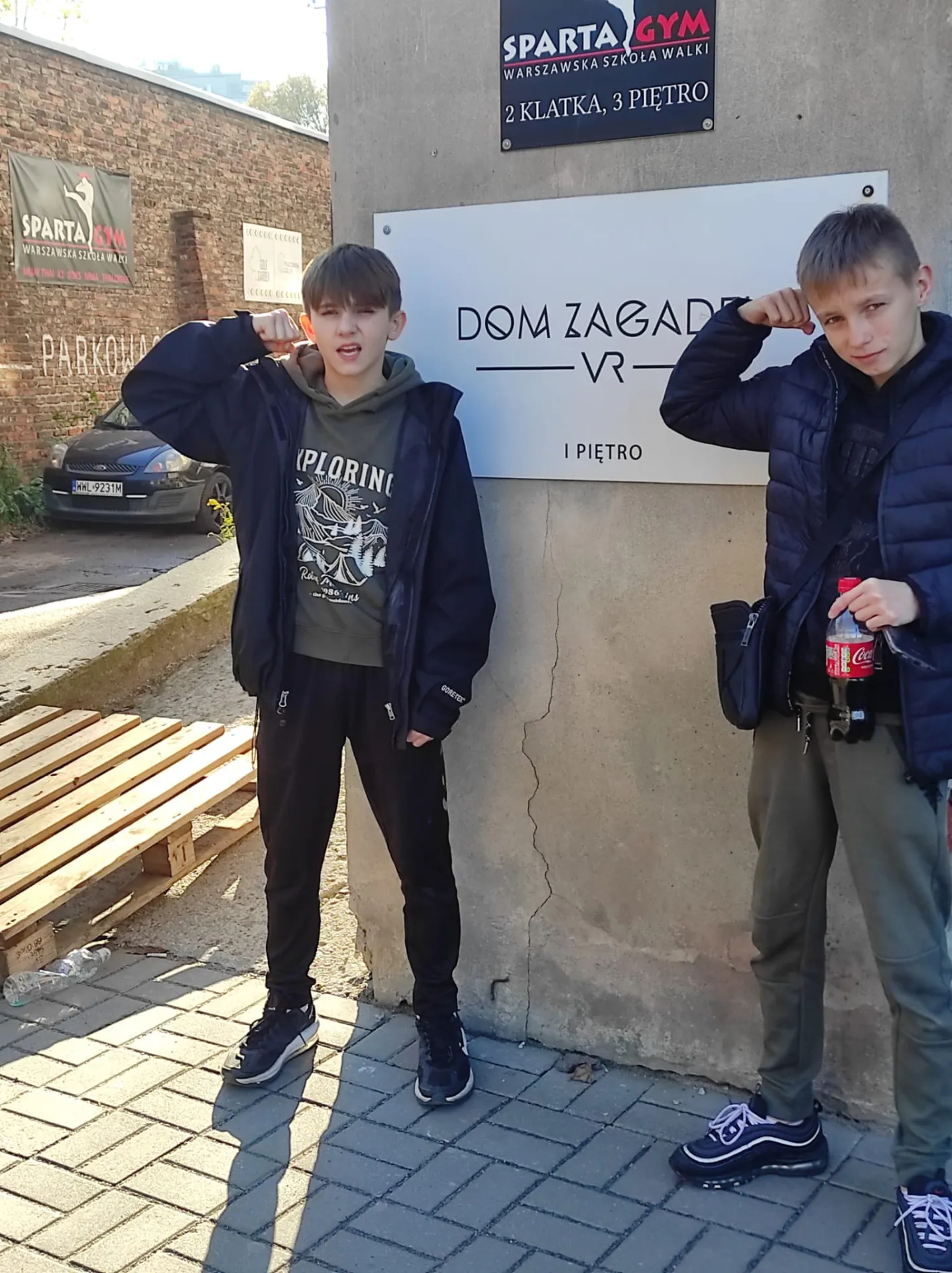 Klasa siódma w Domu Zagadek