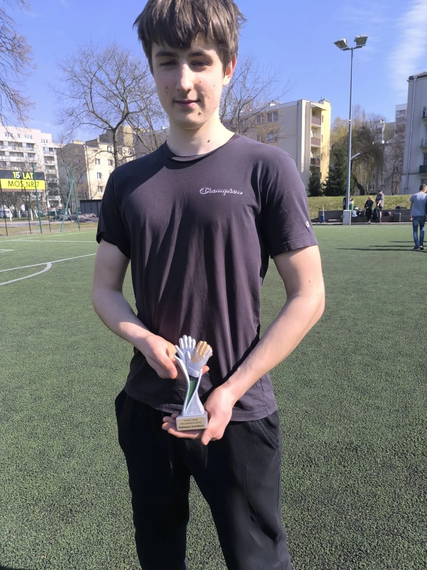Sportowa wiosna na boisku