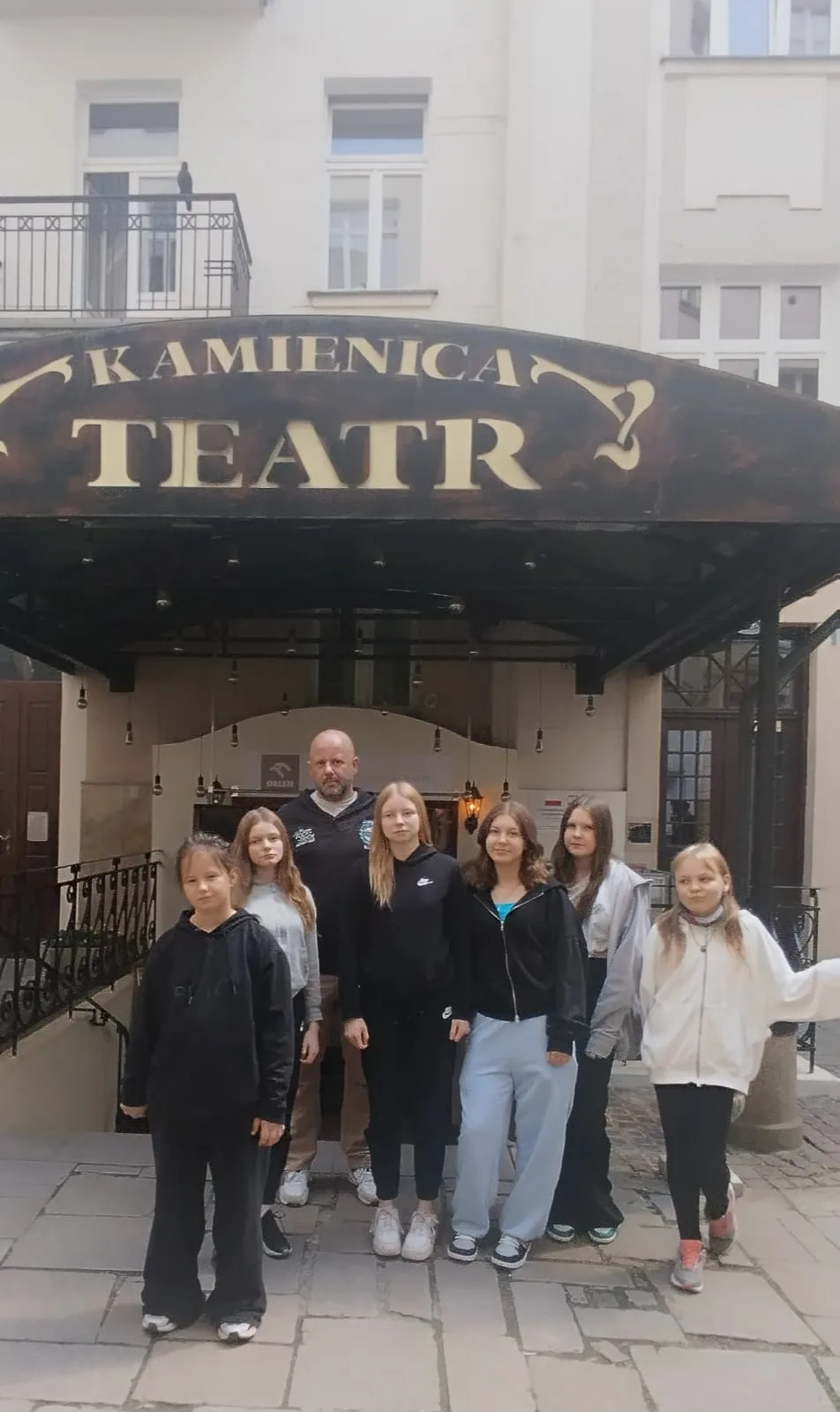 Wizyta uczniów w Teatrze Kamienica