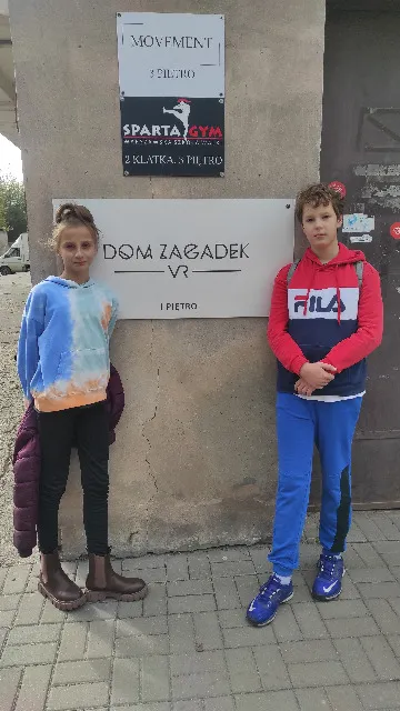 Wizyta w Domu Zagadek